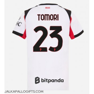AC Milan Fikayo Tomori #23 Vieraspaita Naiset 2025-26 Lyhythihainen AC Milan Fikayo Tomori #23 Vieraspaita Naiset 2025-26 Lyhythihainen